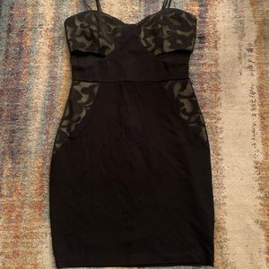 Black Cut-Out Dress